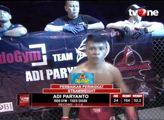One Pride MMA Straw Weight, Adi Paryanto vs Santoso
