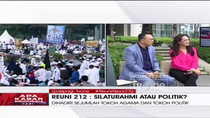 "Reuni Akbar 212: Silaturahmi atau Politik?" [Part 2] Apa Kabar Indonesia Pagi tvOne