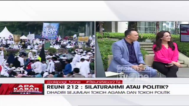 Reuni Akbar 212: Silaturahmi atau Politik? [Part 2] Apa Kabar Indonesia Pagi tvOne