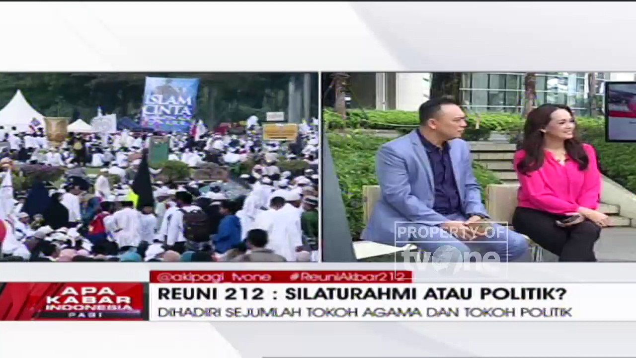 "Reuni Akbar 212: Silaturahmi atau Politik?" [Part 2] Apa Kabar Indonesia Pagi tvOne