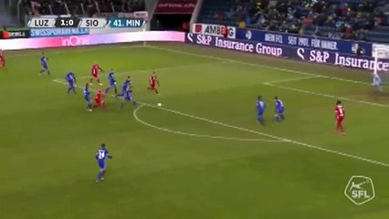 Luzern 1:1 Sion (Swiss Super League. 2 December 2017)