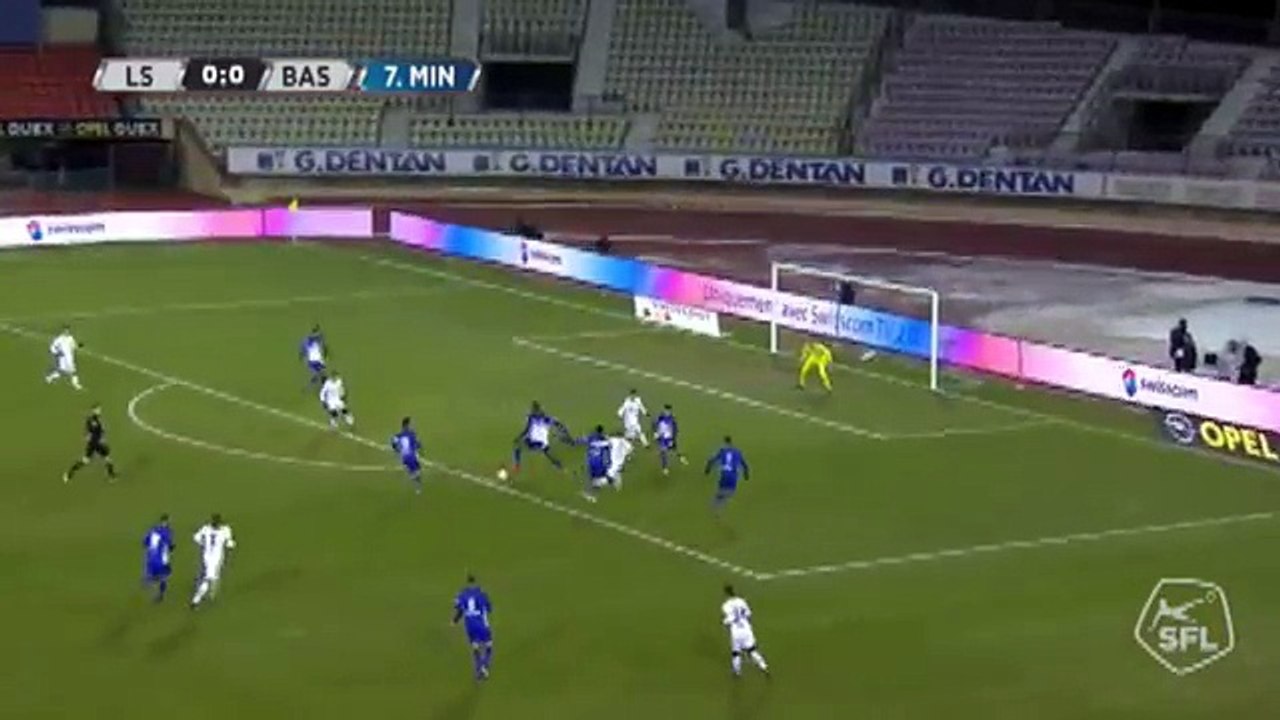 Lausanne 0:1 Basel (Swiss Super League. 2 December 2017)