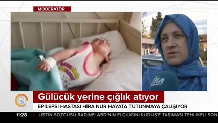 Gülücük yerine çığlık atıyor