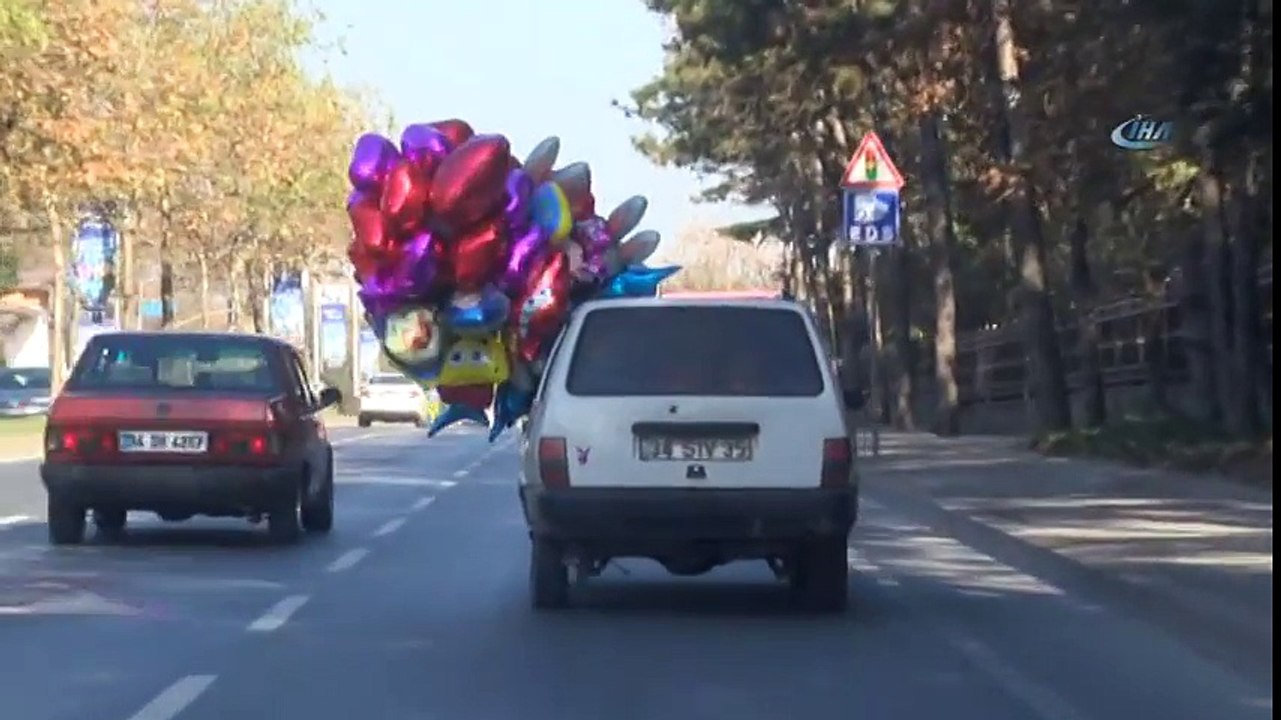 Uçan Balonlu Araba