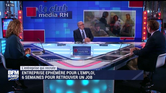 L'entreprise qui recrute: 6 semaines pour trouver un job grâce à l'Entreprise Ephémère pour l'Emploi – 02/12