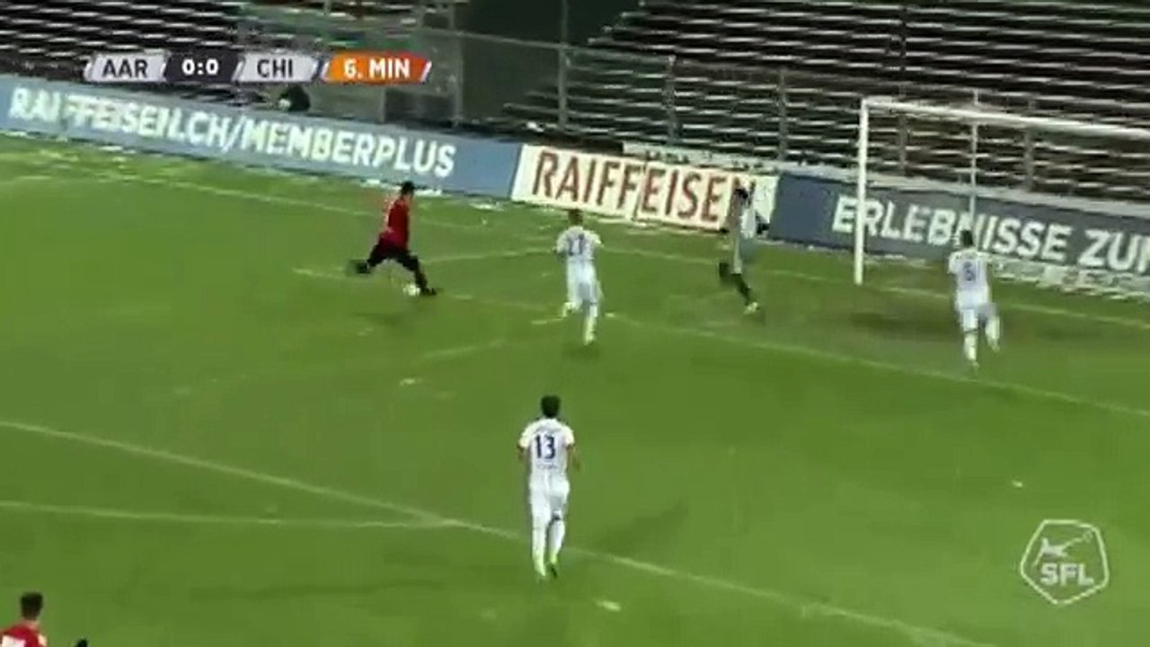 Aarau 1:0 Chiasso (Swiss Challenge League. 2 December 2017)