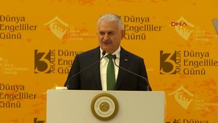Başbakan Yıldırım 2018'de Beş Bin Engelli Kardeşimizi İşe Başlatacağız