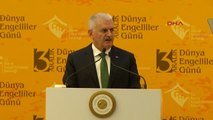 Başbakan Yıldırım: 2018'de Beş Bin Engelli Kardeşimizi İşe Başlatacağız