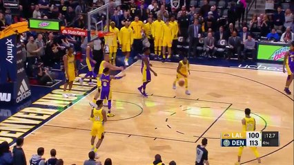 Jamal Murray Teases Lonzo Ball at the End of the Game