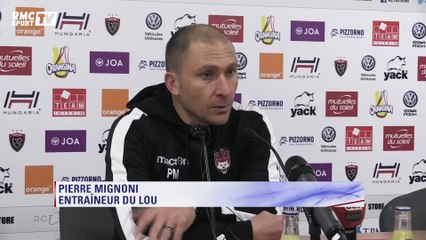 Top 14 – La colère de Pierre Mignoni après la défaite du LOU à Toulon