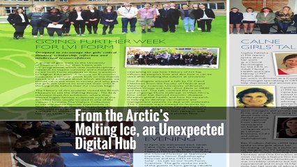 From the Arctic’s Melting Ice, an Unexpected Digital Hub