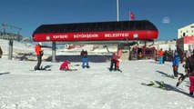 Erciyes'te Hafta Sonu Yoğunluğu