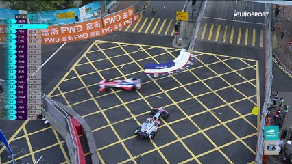 A deux tours de l'arrivée, Mortara avait course gagnée... avant de partir en tête-à-queue