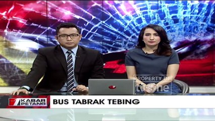 Diduga Rem Blong, Bus Tabrak Tebing di Bantul, Yogyakarta