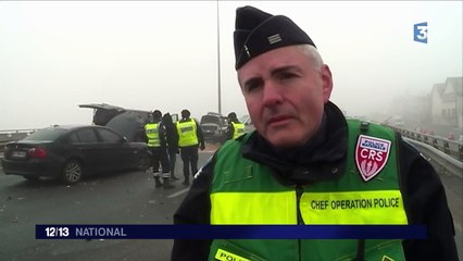 Un carambolage entre une quinzaine de véhicules fait cinq blessés