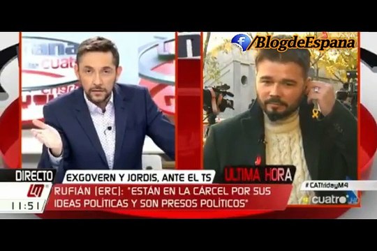 Gabriel Rufián sigue haciendo el ridículo...