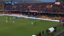 Nikola Kalinic  Goal HD - Benevento	1-2	AC Milan 03.12.2017