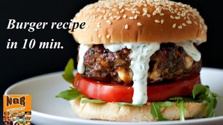Burger Recipe in HINDI (बर्गर )