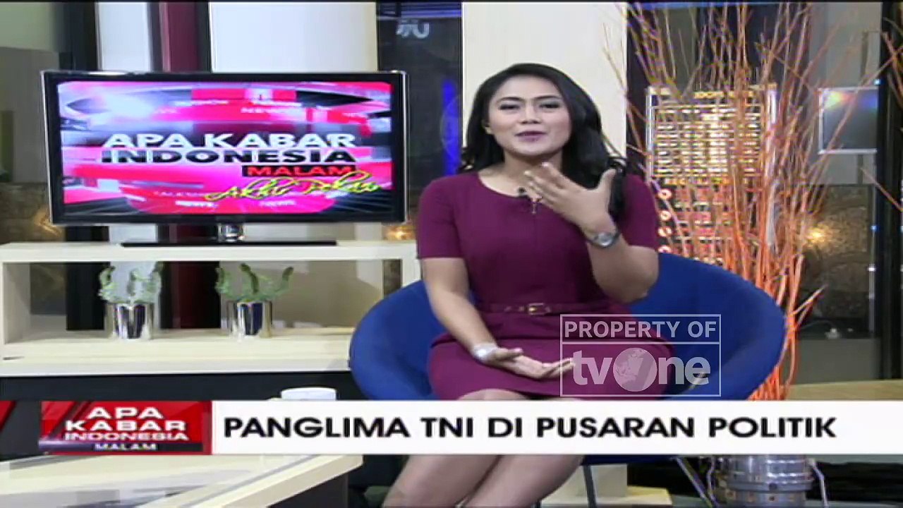 "Panglima TNI Di Pusaran Politik" [Part 3] - Apa Kabar Indonesia Malam tvOne