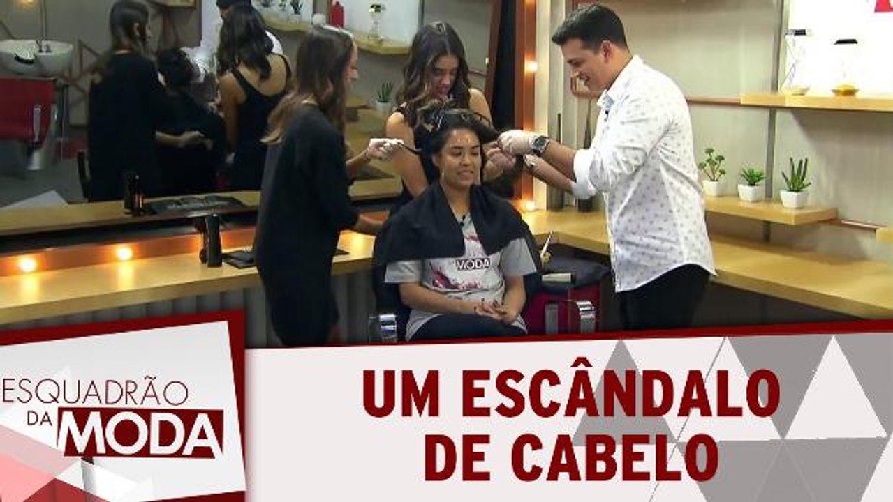 Um escândalo de cabelo