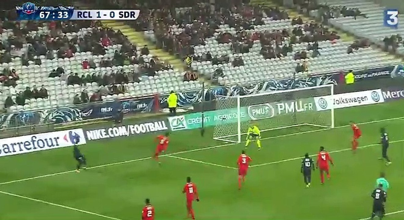 Aly Ndom Goal HD - Lens 1 - 1  Reims - 03.12.2017 (Ful Replay)