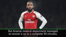 Mourinho aims dig at Arsenal over Lacazette injury