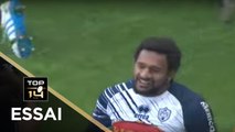 TOP 14 - Essai George TISLEY 1 (SUA) - Clermont - Agen - J12 - Saison 2017/2018