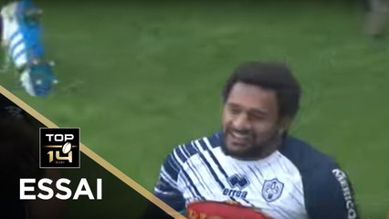 TOP 14 - Essai George TISLEY 1 (SUA) - Clermont - Agen - J12 - Saison 2017/2018