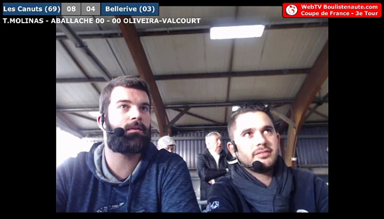 Coupe de France : Pétanque des Canuts VS Pétanque Bellerivoise - Les doublettes