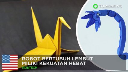 Download Video: Robot yang terinspirasi dari origami dapat angkat beban 1000 kali dari berat tubuhnya - TomoNews