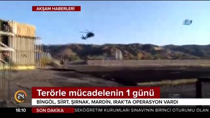 Terörle mücadelenin 1 günü