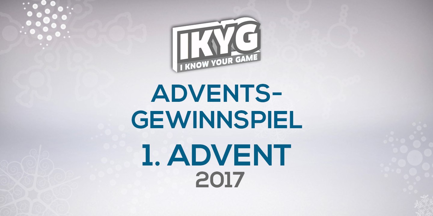 Das IKYG-Advents-Gewinnspiel 2017 - 1. Advent