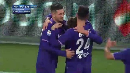 Federico Chiesa Goal HD - Fiorentina	3-0	Sassuolo 03.12.2017