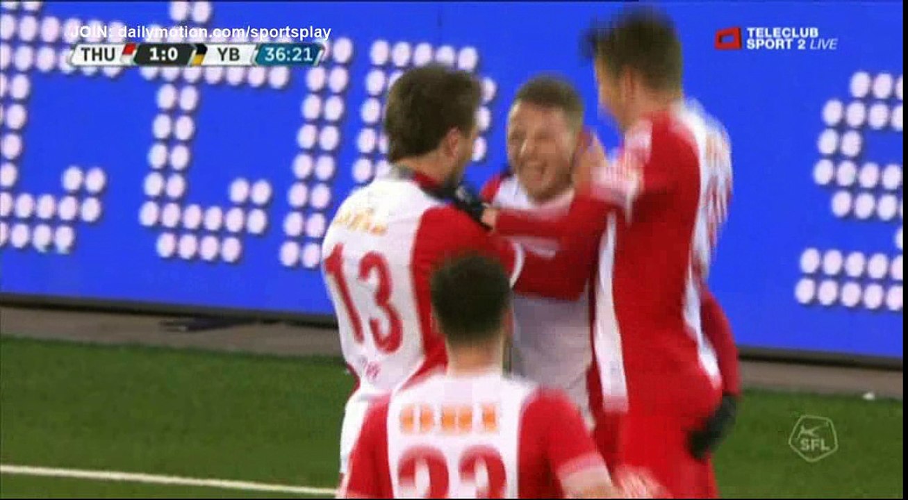 Stefan Glarner Goal HD - Thun 1 - 0 Young Boys - 03.12.2017 (Full Replay)
