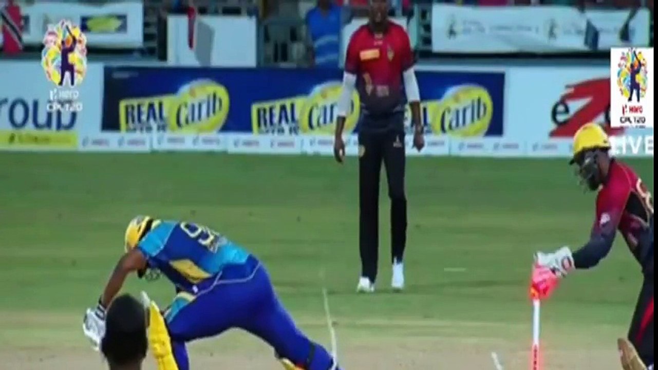 Shadab khan magical bowling of cricket history in CPL 2017