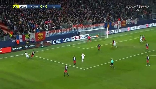 Maxwel Cornet Goal HD - Caen	0-1	Lyon 03.12.2017