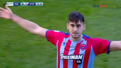 Fiorin Durmishaj Goal - Panathinaikos 0 - 1 Panionios - 03.12.2017
