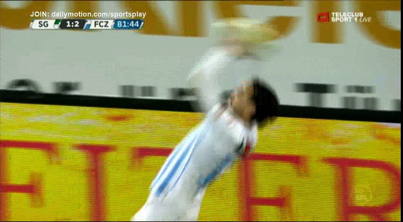 Raphael Dwamena Goal HD - St. Gallen 1 - 3 FC Zurich - 03.12.2017 (Full Replay)