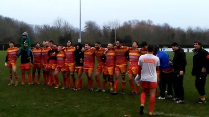 Victoire de Chinon face à Auray 17-16, félicitations aux joueurs !!!
