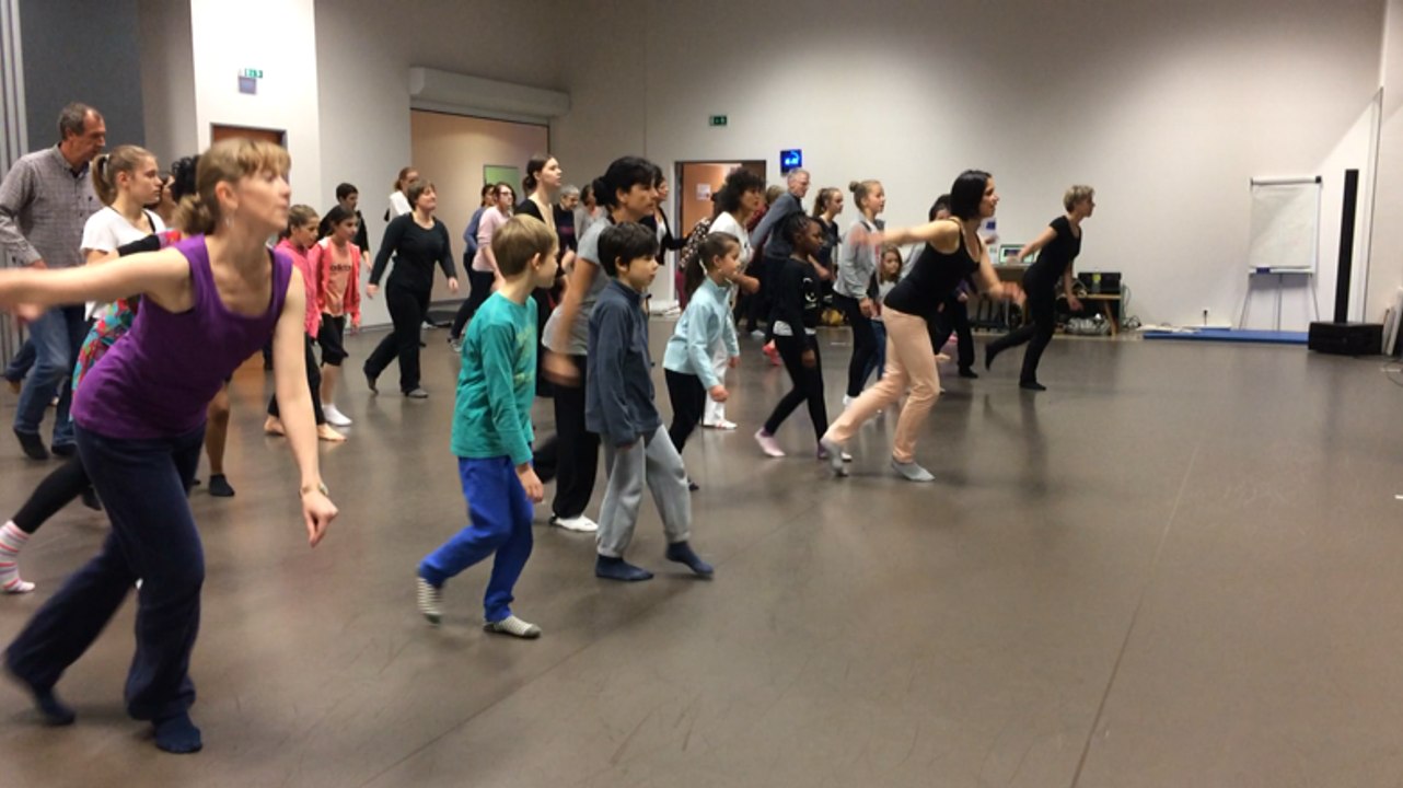 Premier atelier flashmob