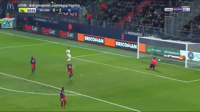 Mariano Diaz Goal HD - Caen 0 - 2 Lyon - 03.12.2017 (Full Replay)