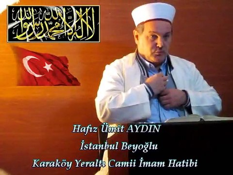 Hafız Ümit AYDIN / CUMA MÜSLÜMAN'IN BAYRAMIDIR Cuma Vaazı.