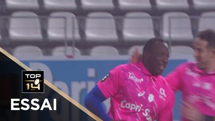 TOP 14 - Essai Sekou MACALOU (SFP) - Paris - Racing 92 - J12 - Saison 2017/2018