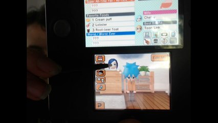 Tomodachi Life - Alex Light and Rikka Takanashi fighting over a teddy bear