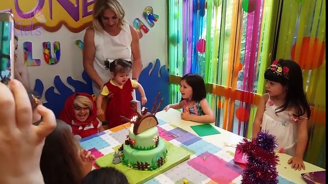 Maşa ile Koca Ayı Çizgi Film Karakteri | Mira'nın 5. Doğum Günü Partisi | UmiKids