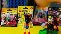 BLIND BAG BATTLE #4! Wonderwoman vs Thor - Justice League Blind Bags Batman Lego Movie Minifigures