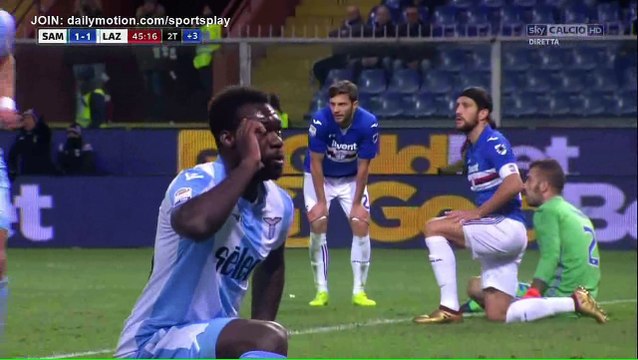 Felipe Caicedo Goal HD - Sampdoria 1 - 2 Lazio - 03.12.2017 (Full Replay)