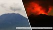 Bali spring of gushing lava: Photographs demonstrate frequenting Mount Agung sanctuaries shrouded in thick volcanic tidy