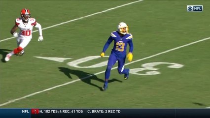 Rivers sails pass downfield to Allen for 21 yards
