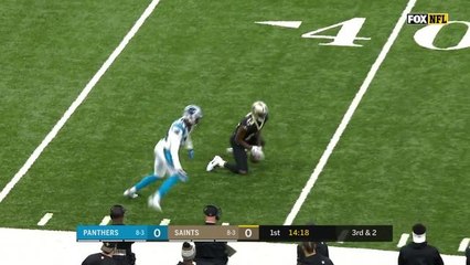 Drew Brees finds Michael Thomas deep for 22 yards